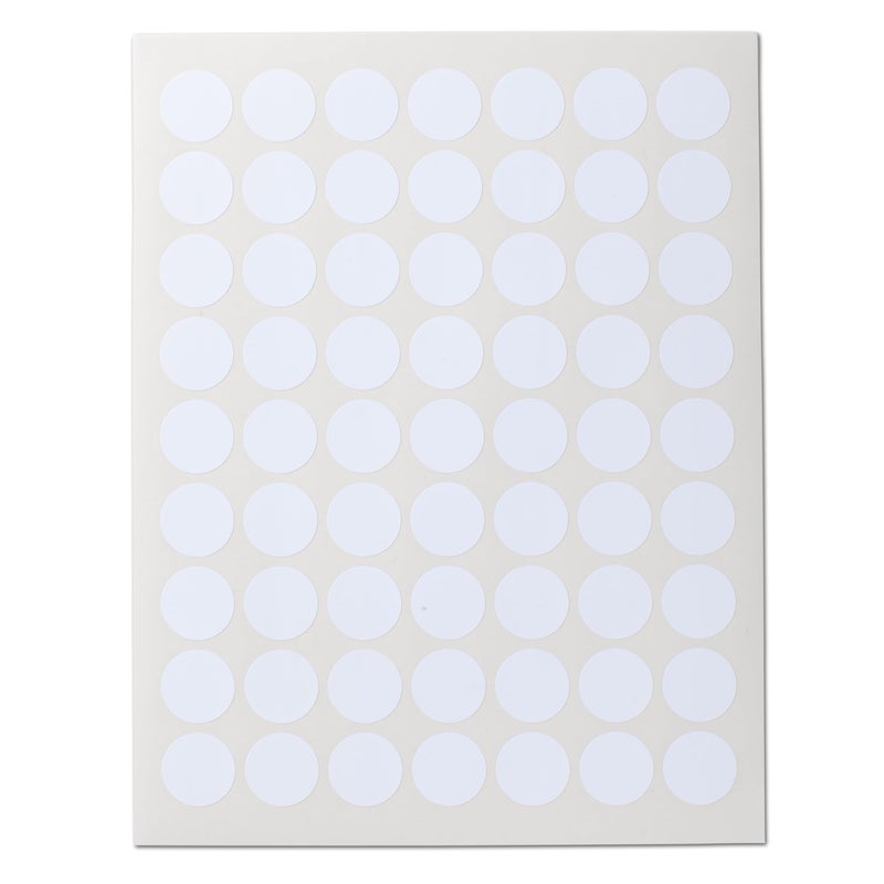 Crinklee Waterproof Essential Oil Labels, 315 Circles, 1 Inch Diameter, Oil Proof, Highly Durable Blank Stickers - Image 2